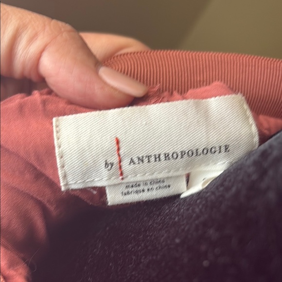 Anthropologie Mauve Ruffle Maxi Skirt - Picture 3 of 3